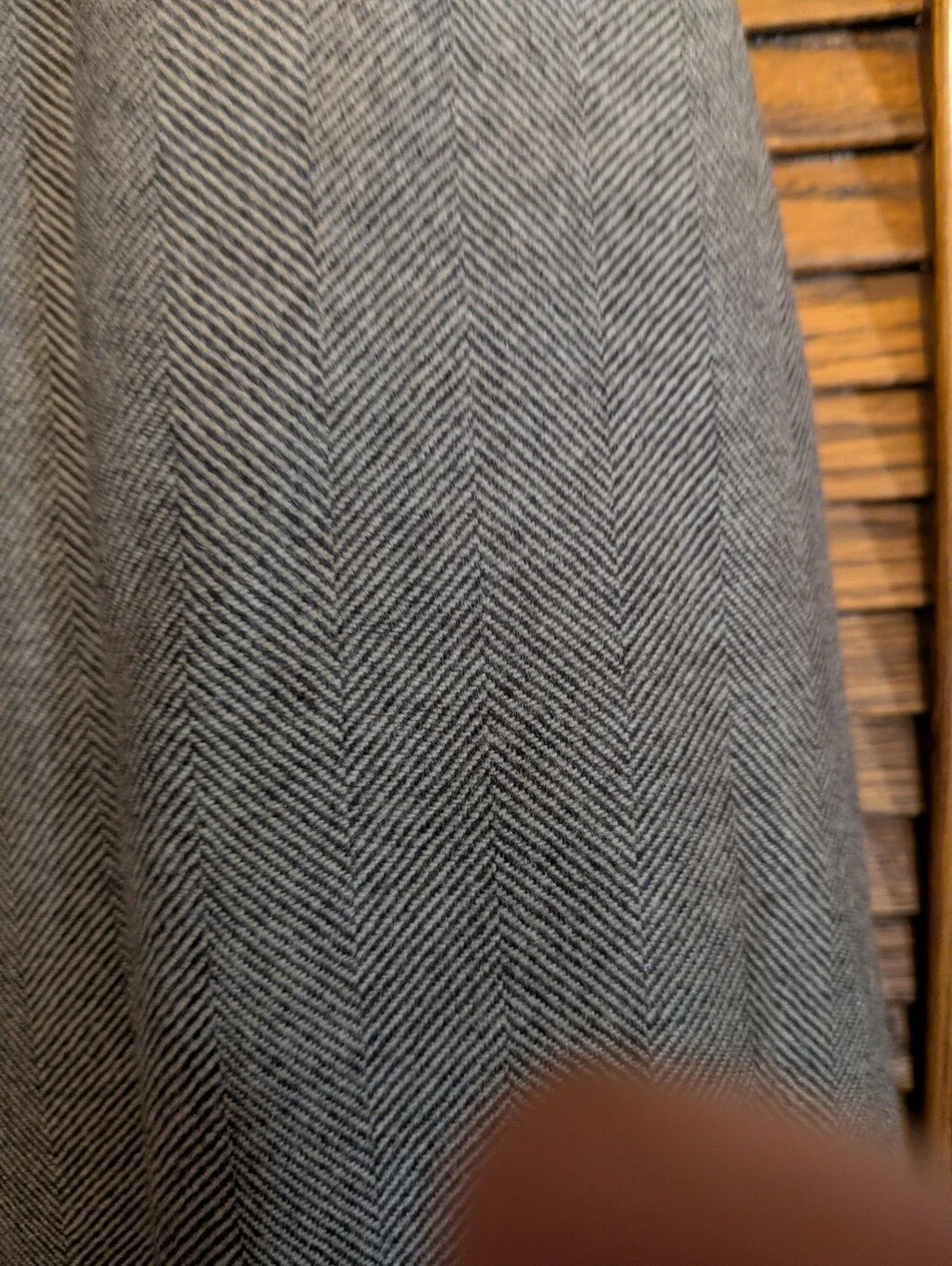 Lauren Ralph Lauren brown herringbone wool-blend sport coat Men's Size 48R